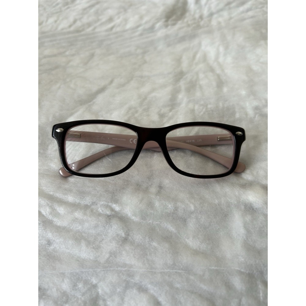 Ray-Ban RB1531 3580 Kids Eyeglasses Black Pink 46-16-125 Frames Only